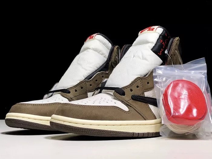 Travis Scott x Air Jordan 1 Retro High OG 'Mocha' - CD4487 100 0116