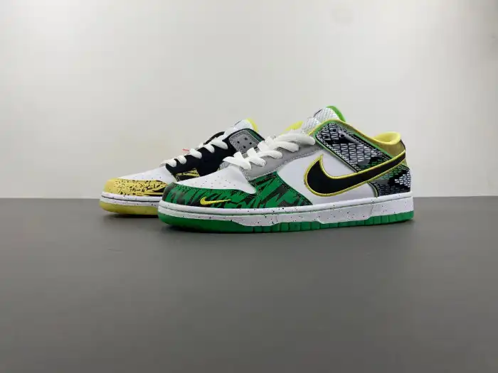 Boostmaster lin Nike Dunk Low What the Duck Away University of Oregon PE HV1454-100 0131