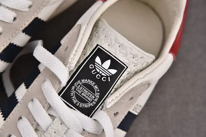 Bmlin Adidas x Gucci Gazelle Sneaker White 0124