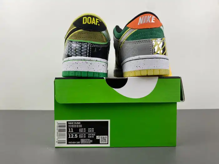 Boostmaster lin Nike Dunk Low What the Duck Away University of Oregon PE HV1454-100 0131