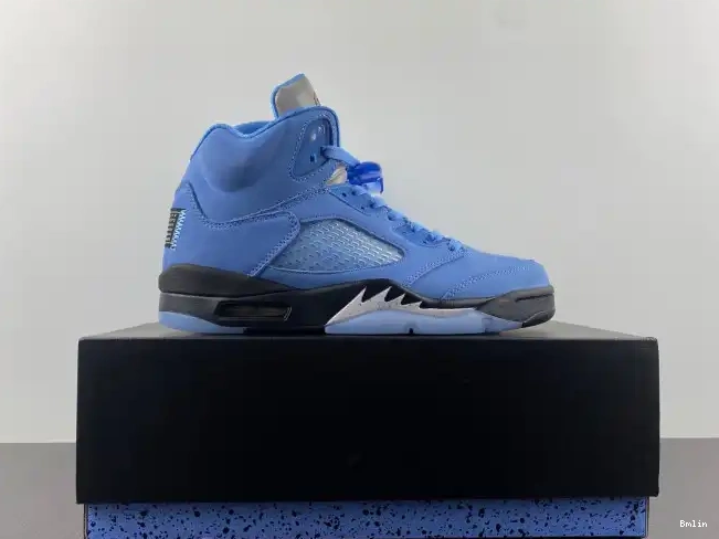 Bmlin shoes Jordan 5 DV1310-401 UNC Air 0217