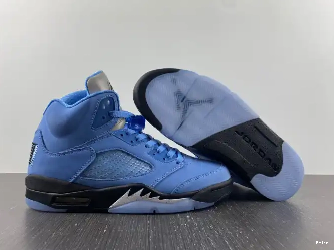 Bmlin shoes Jordan 5 DV1310-401 UNC Air 0217