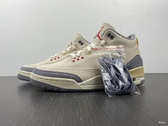 Bmlin DH7139-100 Muslin Retro Jordan Air 3 0216