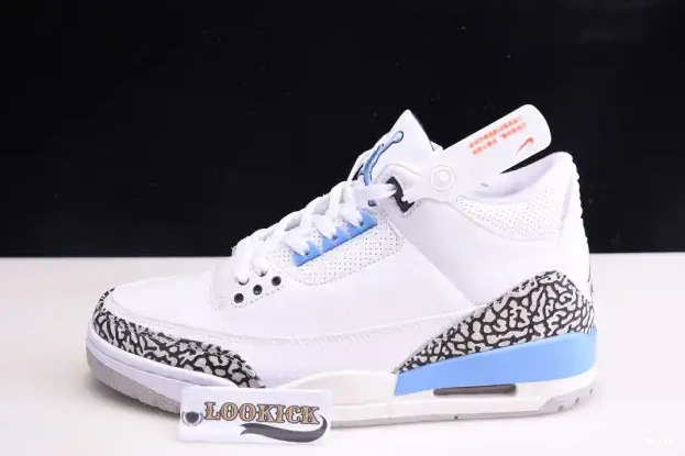 Bmlin 3 CT8532-104 Air Jordan UNC 0221