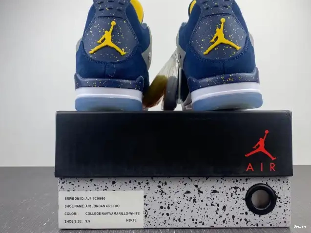 Boostmaster lin 4 Air (PE) Retro Jordan Michigan AJ4-1036660 0213