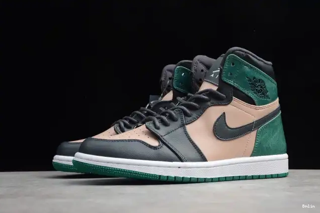 Boostmaster lin Retro 1 High Anthracite Jordan Air Beige Green Mystic Bio AH7389-203 0223