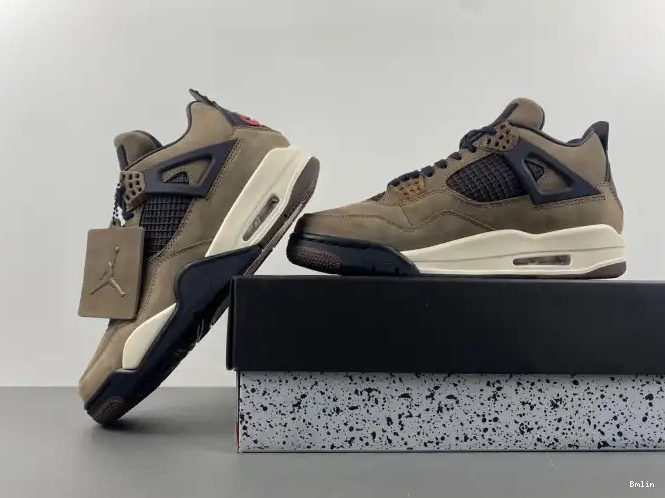 Boostmaster lin AJ4-882335 Air TS 4 Travis Jordan Brown x Scott Retro 0223