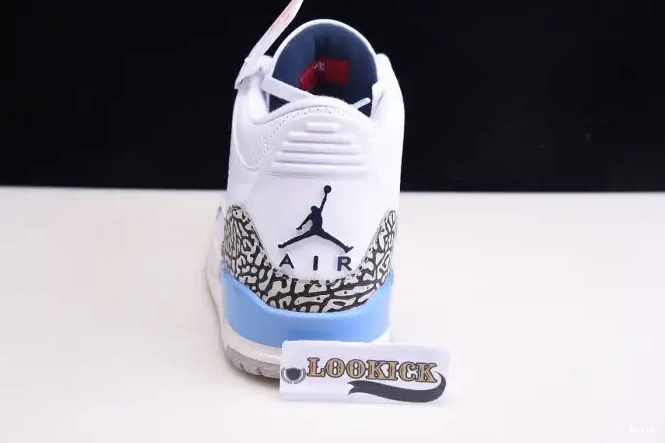 Bmlin 3 CT8532-104 Air Jordan UNC 0221