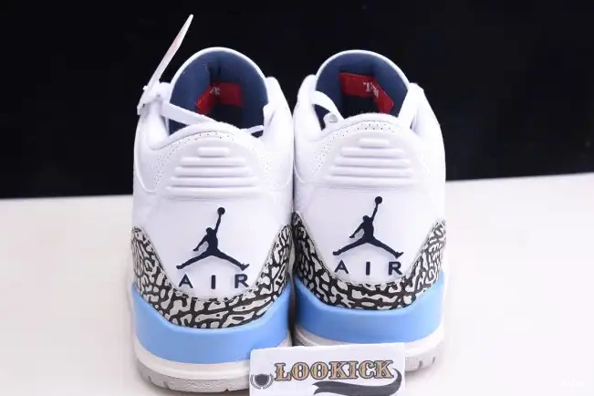 Bmlin 3 CT8532-104 Air Jordan UNC 0221