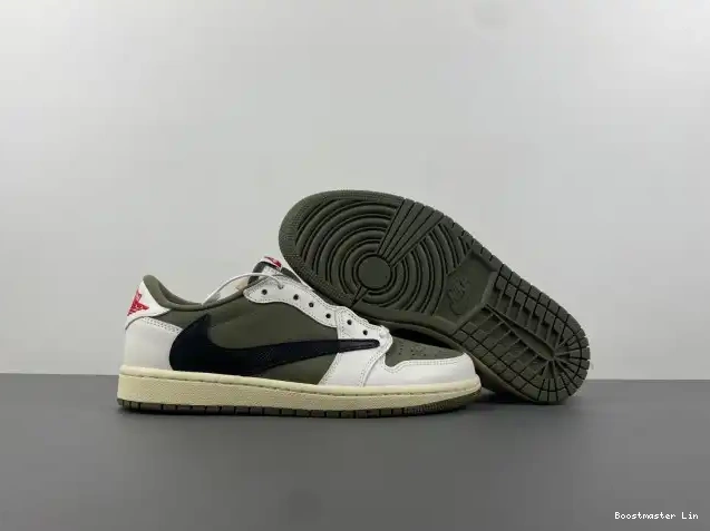 Boostmaster lin LOW OLIVE X DM7866-200 MEDIUM SCOTT TRAVIS 1 OG AIR JORDAN 0225