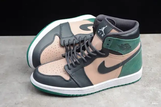 Boostmaster lin Retro 1 High Anthracite Jordan Air Beige Green Mystic Bio AH7389-203 0223