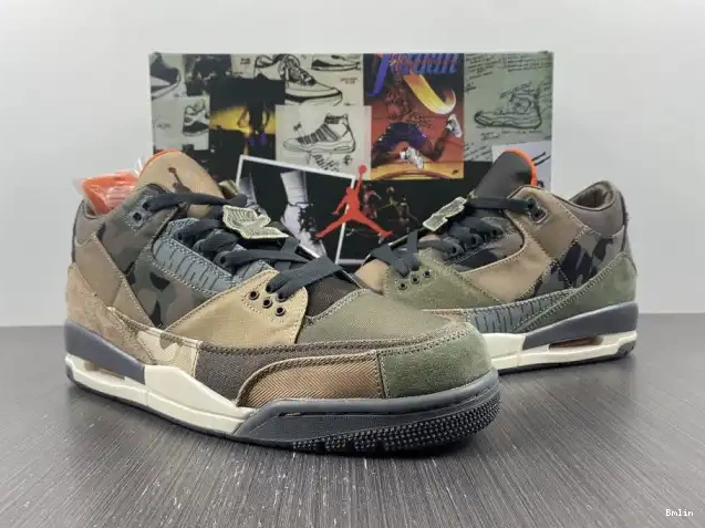 Bmlin Retro Patchwork Camo Air Jordan DO1830-200 3 0216