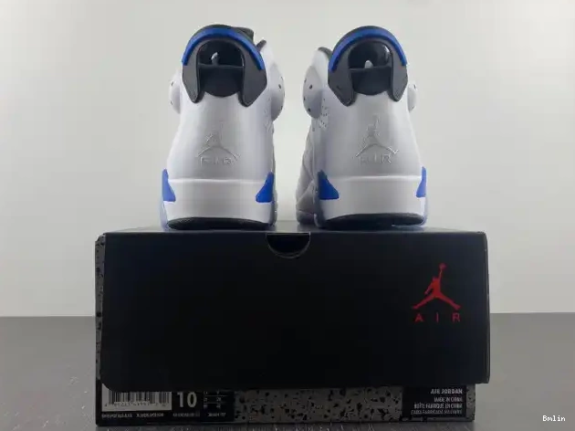 Boostmaster lin Retro Sport 6 Blue (2014) Air Jordan 384664-107 0221