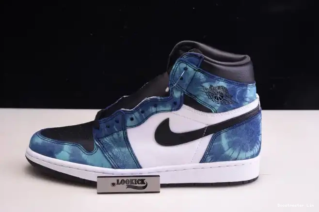 Bmlin OG Air High 1 Tie-Dye CD0461-100 Jordan 0215