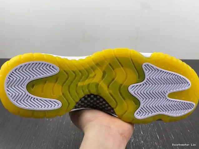 Boostmaster lin Jordan 11 Air Snakeskin Yellow AH7860-107 WMNS Low 0225