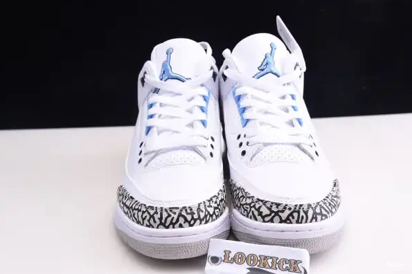 Bmlin 3 CT8532-104 Air Jordan UNC 0221