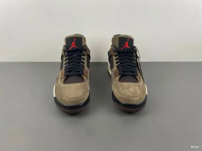 Boostmaster lin AJ4-882335 Air TS 4 Travis Jordan Brown x Scott Retro 0223