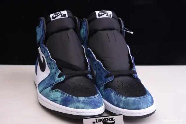 Bmlin OG Air High 1 Tie-Dye CD0461-100 Jordan 0215