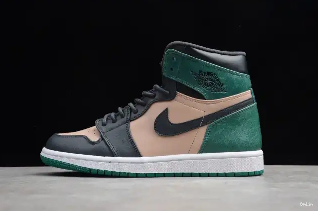 Boostmaster lin Retro 1 High Anthracite Jordan Air Beige Green Mystic Bio AH7389-203 0223